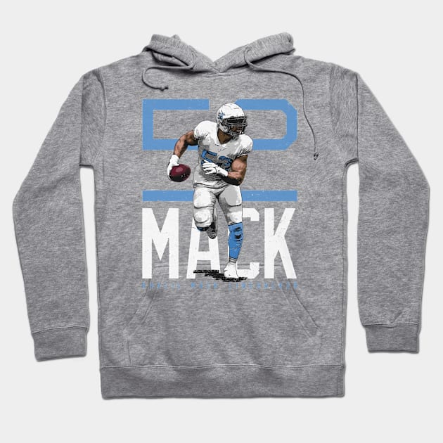 Khalil Mack Los Angeles C Bold Number Hoodie by Chunta_Design